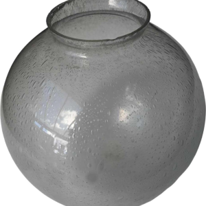 Glashütte Limburg, paar wandlampen, glazen bollen, ca 1970