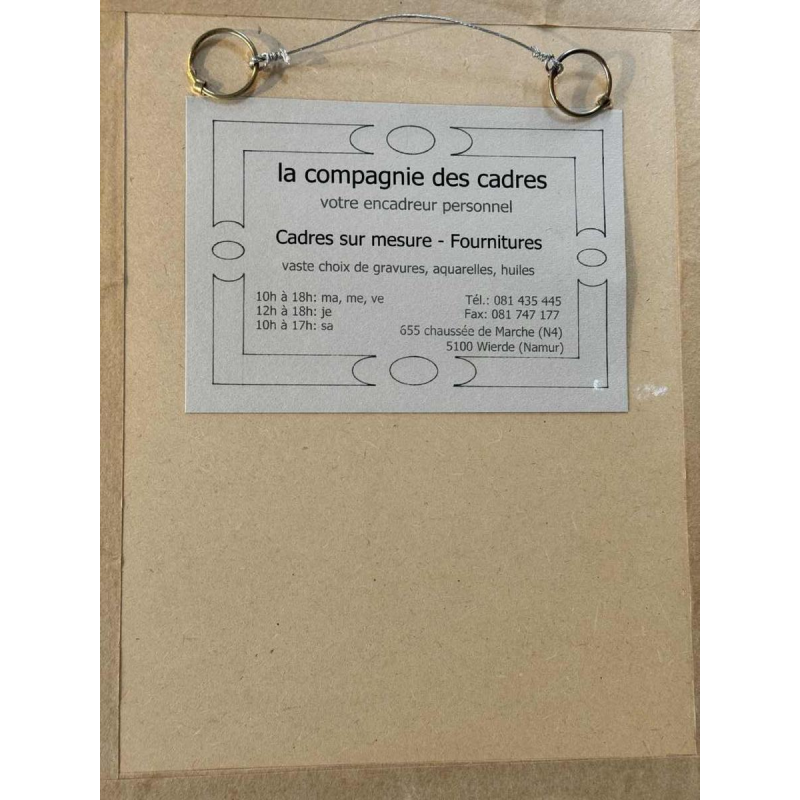 Louis-Marie LONDOT « Abstraction I » aquarelle sur papier, 2005