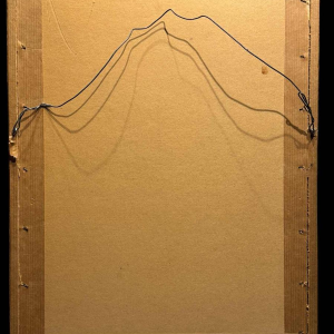 Albert DANDOY 'Couple damoureux près de lArsenal à Namur' peinture huile sur carton