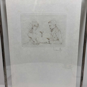 Leonor Fini, original intaglio print, signed in pencil