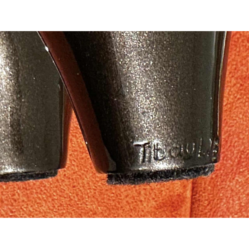 Laszlo Tibay "Bizon" sculpture en bronze laqué