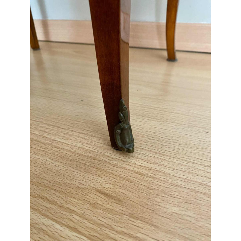 Two matching pieces of furniture, Louis XV-style bedside tables - Transition