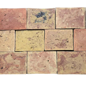 Oude terracotta vloertegels "tomettes", 18e eeuw