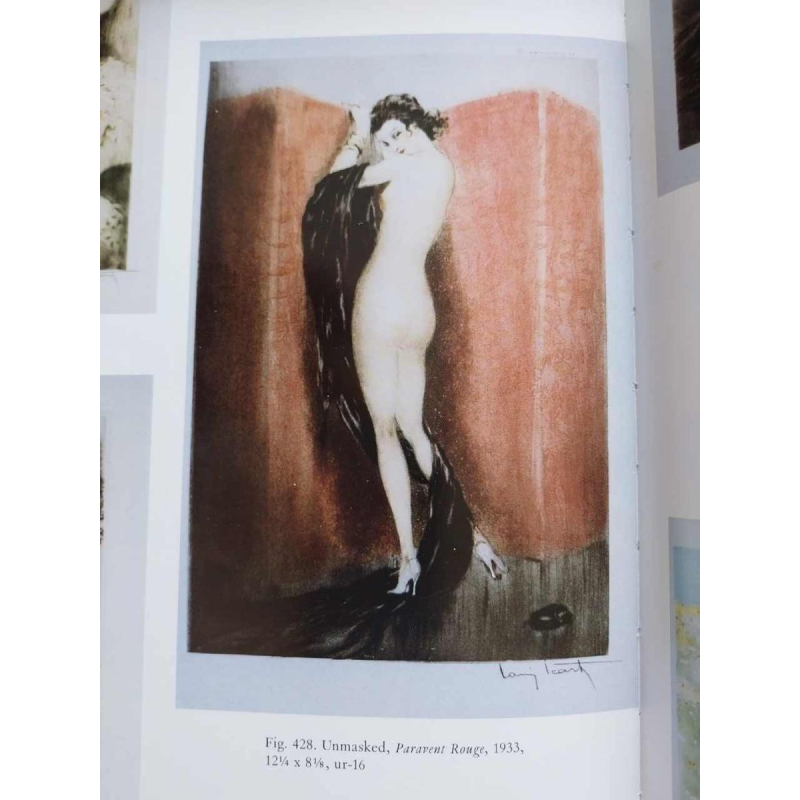 Louis ICART “Paravent rouge“ eau forte / aquatinte sur papier, 1933