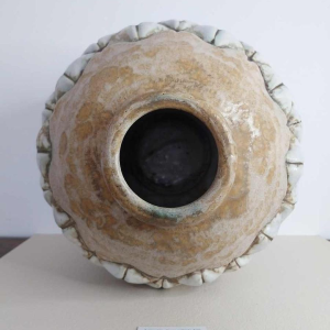 Joseph MOUGIN, Art Deco ‘African Pine’ vase cast stoneware, circa 1930