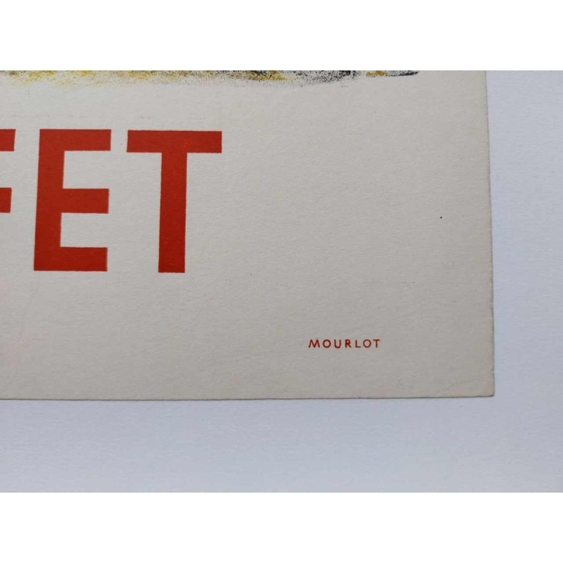 Bernard BUFFET / Mourlot print, exhibition poster ‘Galerie 65 - Cannes’ 1960