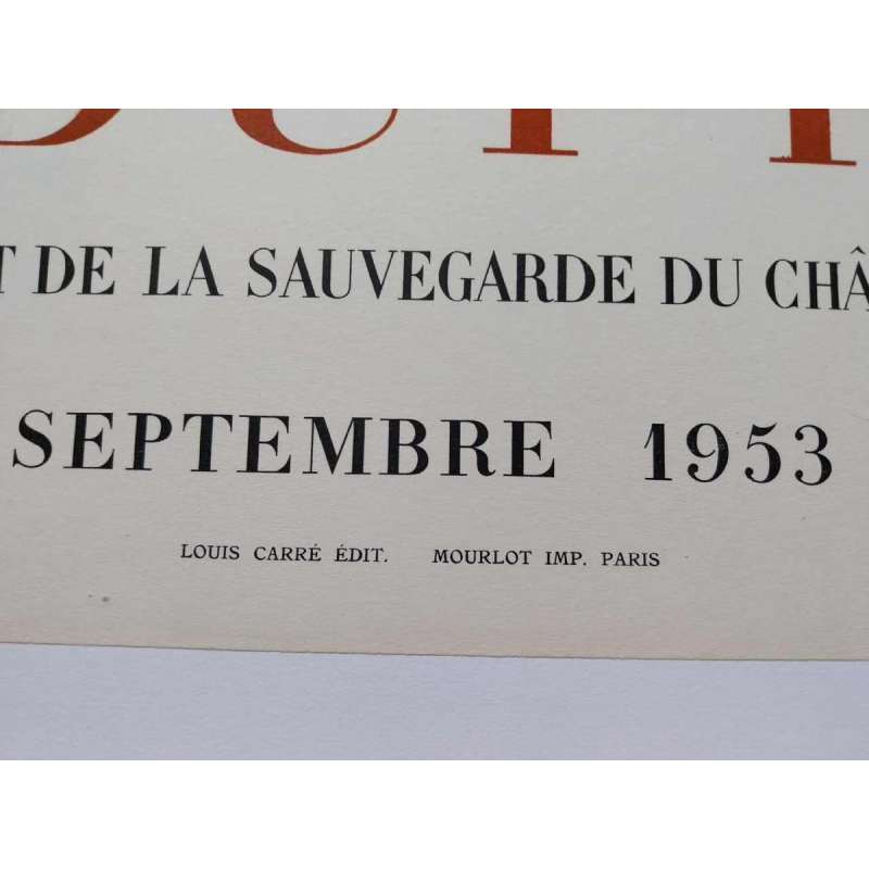 Raoul DUFY - Mourlot impression, The bandstand, 1953.