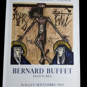 Bernard BUFFET / Mourlot impressie - Heb medelijden - lithografisch poster, 1969