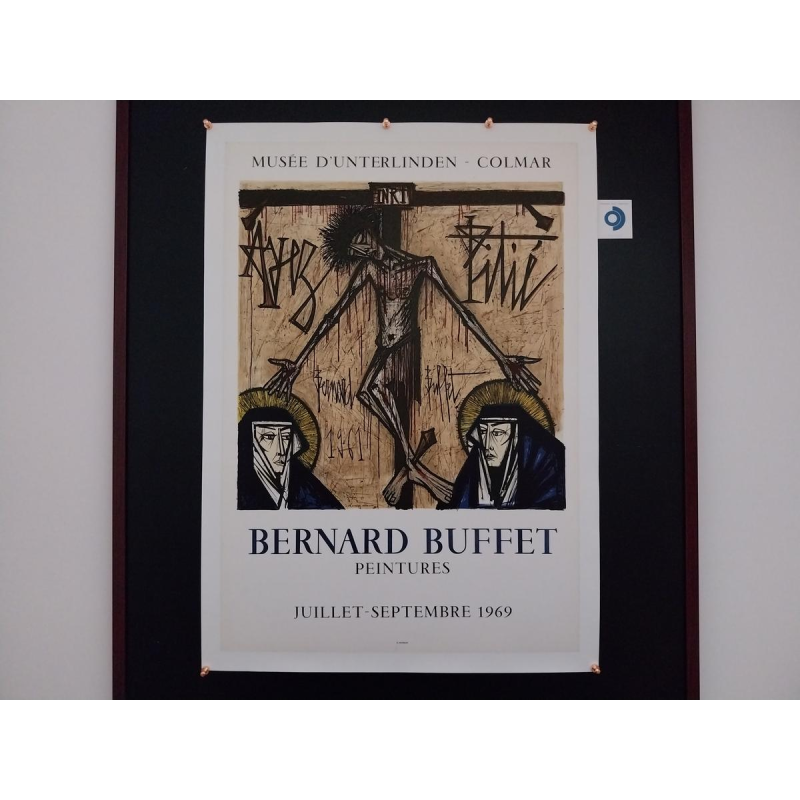 Bernard BUFFET / Mourlot impressie - Heb medelijden - lithografisch poster, 1969