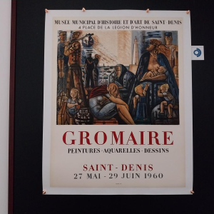 Marcel GROMAIRE / Mourlot impression - The Emigrants - lithographic poster 1960