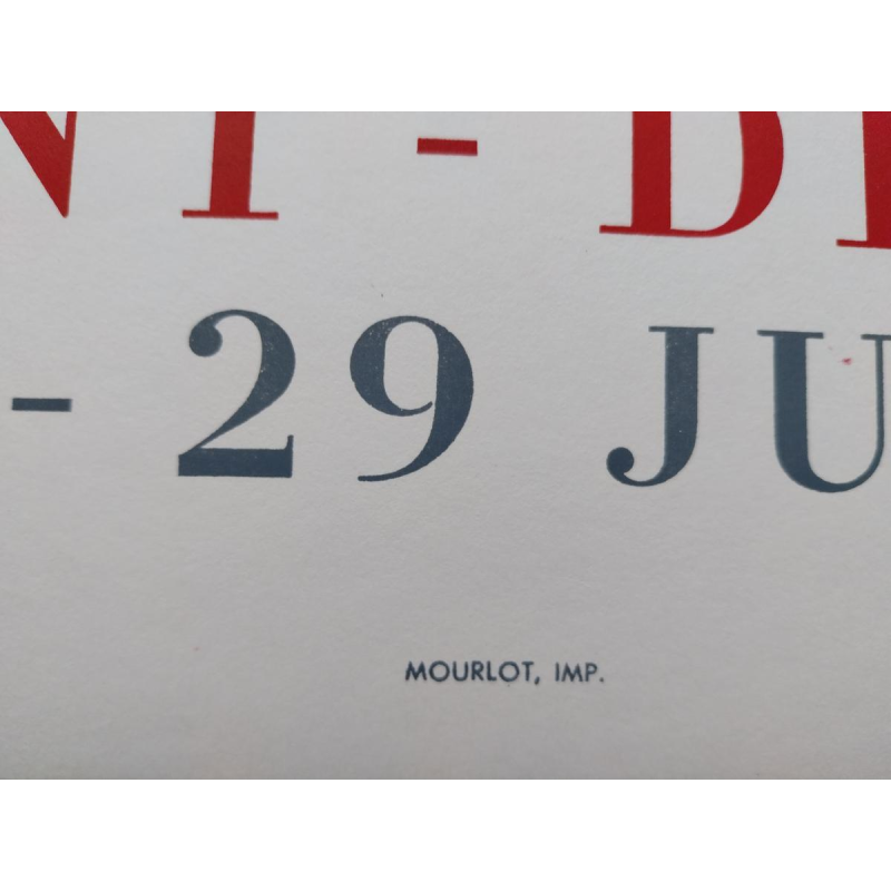 Marcel GROMAIRE / Mourlot impression - The Emigrants - lithographic poster 1960