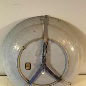 Delft, large circular ceramic dish, Holland 18th century