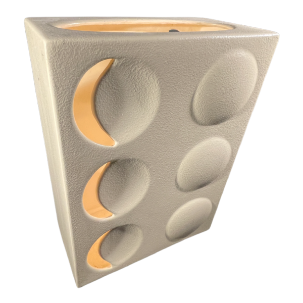 Keramische tafellamp, Ontwerp Optische Kunst, Stijl Evert Jelle Jelles, ca 1960