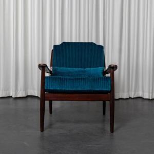 Paar Scandinavische teakhouten fauteuils, 1960