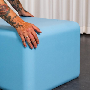 Milo Baughman pour Thayer Coggin, table d'appoint, US 1980