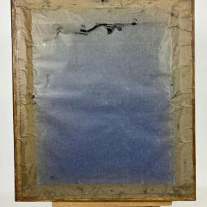 Franse school “Léda en de zwaan” pastel op papier, 19e eeuw