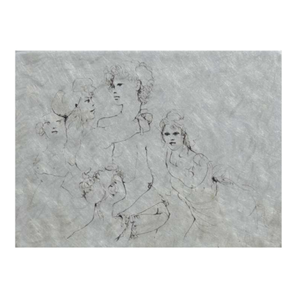 Leonor Fini (1907-1996), Original intaglio print, signed by the artist