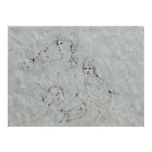 Leonor Fini (1907-1996), originele diepdruk, gesigneerd door de kunstenaar