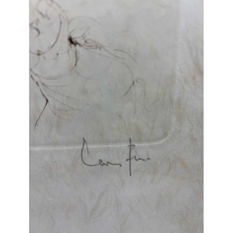 Leonor Fini (1907-1996), estampe originale en taille douce, signée par l'artiste