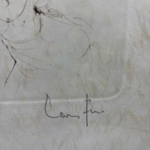 Leonor Fini (1907-1996), estampe originale en taille douce, signée par l'artiste