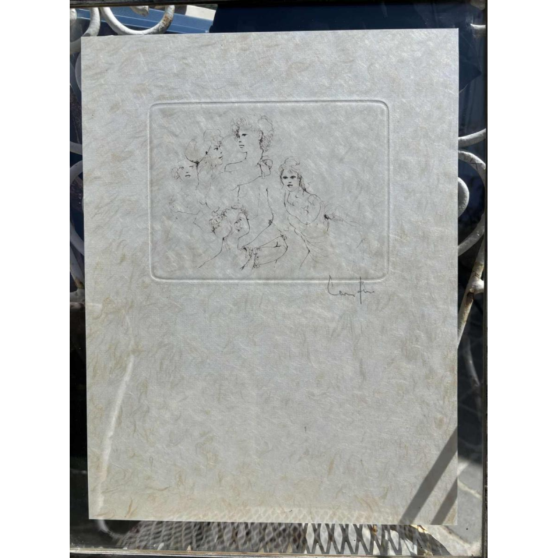 Leonor Fini (1907-1996), Original intaglio print, signed by the artist