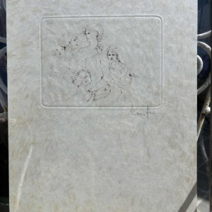 Leonor Fini (1907-1996), Original intaglio print, signed by the artist