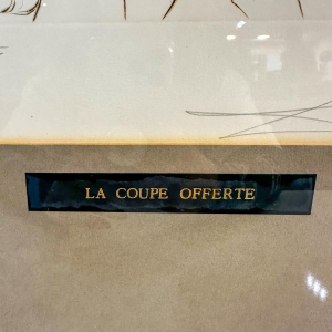 Salvador Dali "La Coupe Offerte", lithographie 1974