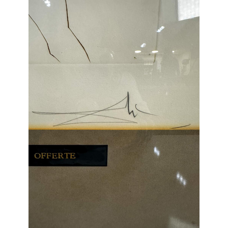 Salvador Dali "La Coupe Offerte", lithographie 1974