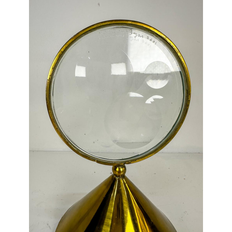 Feliciano Bejar 'Magiscopios' sculpture in brass and glass lenses, 2001