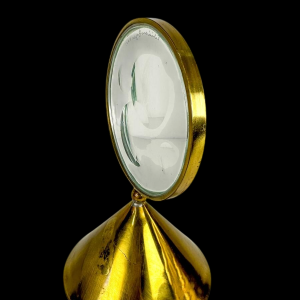 Feliciano Bejar 'Magiscopios' sculpture en laiton et lentilles de verre, 2001