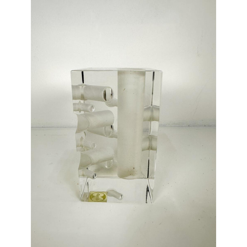 Georges Collignon voor Val Saint-Lambert, abstract kristalsculptuur N54/200