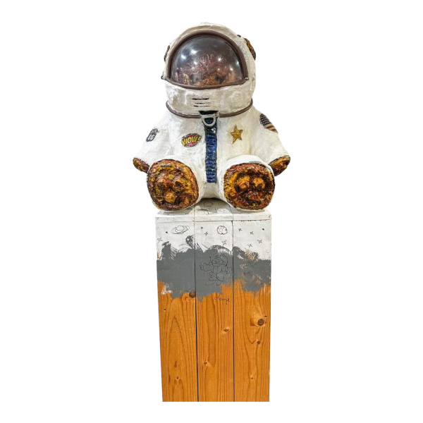 Robert Alonzi, sculpture Ours astronaute
