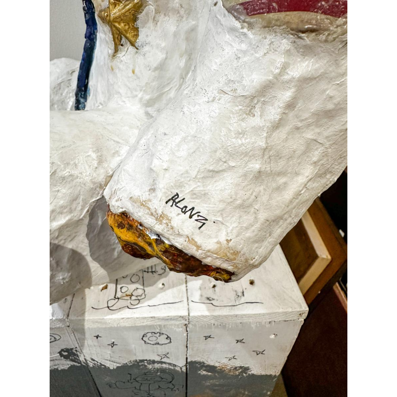 Robert Alonzi, sculpture Ours astronaute