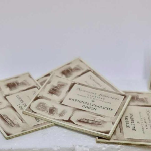 Balysis en Darcourt Geà¯llustreerde routes van Parijse omnibussen in 1900