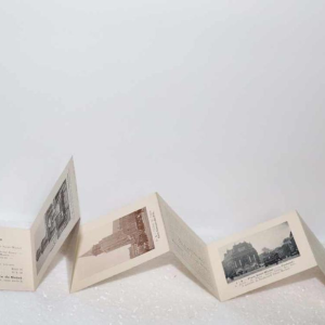 Balysis & Darcourt case with illustrated itineraries of Parisian omnibuses, original edition, Paris ca. 1900