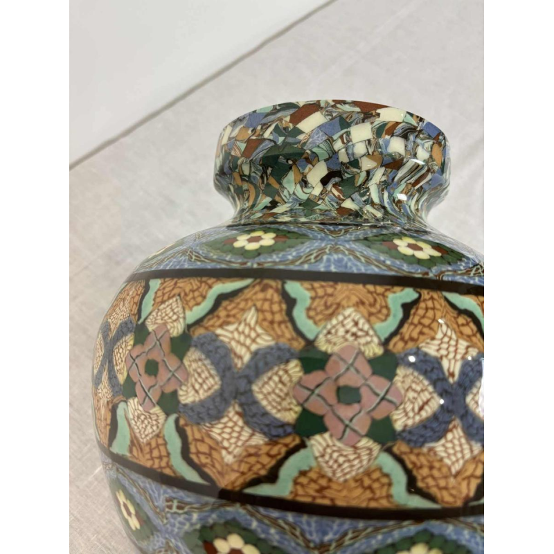 Jean Gerbino (1876-1966) - Mozaïek aardewerk vaas Vallauris circa 1950
