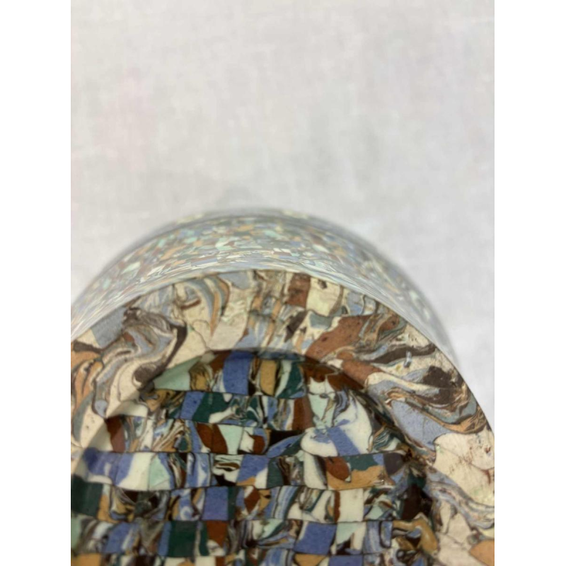 Jean Gerbino pour Vallauris, vase en "terre mêlée mosaïquée", ca 1950