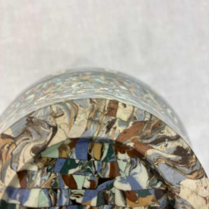 Jean Gerbino pour Vallauris, vase en "terre mêlée mosaïquée", ca 1950