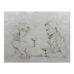 Leonor Fini (1907-1996), Original intaglio print, signed by the artist