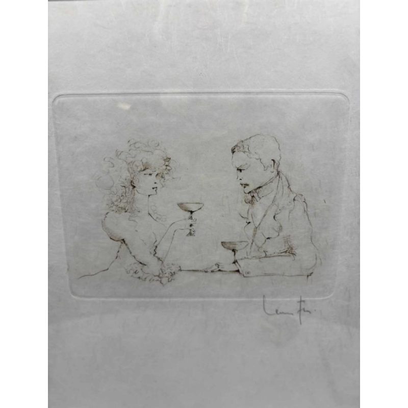 Leonor Fini, estampe originale en taille douce, signée par l'artiste