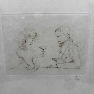 Leonor Fini (1907-1996), Original intaglio print, signed by the artist