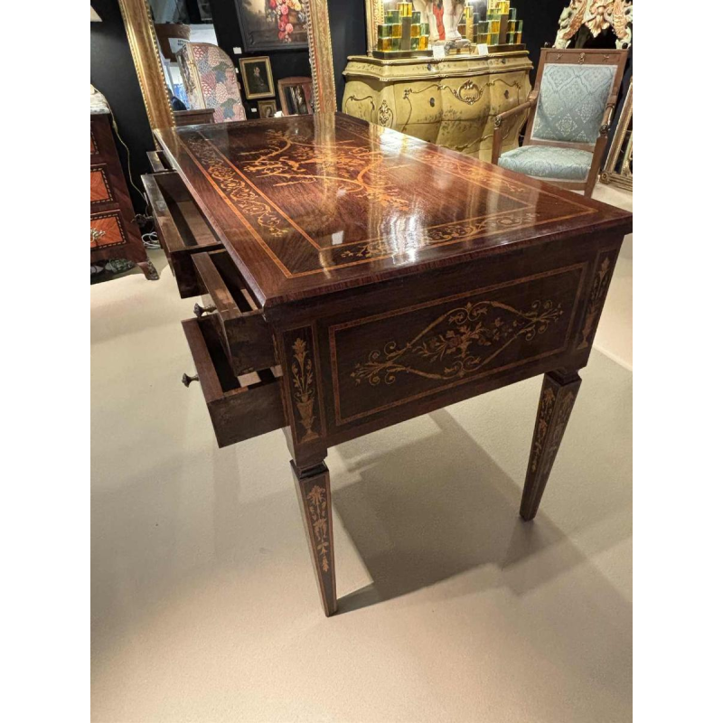 Marqueterie bureau in de stijl van Giuseppe Maggiolini - Italië, 20e eeuw