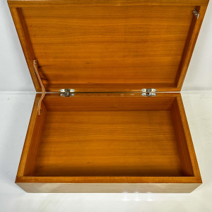 Jewelry box, mirrored wolf decoration, unique piece