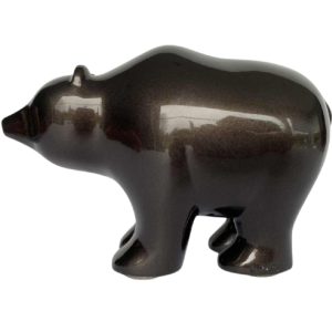 Laszlo Tibay by Caster Bronz kft, bronze sculpture of a baby bear