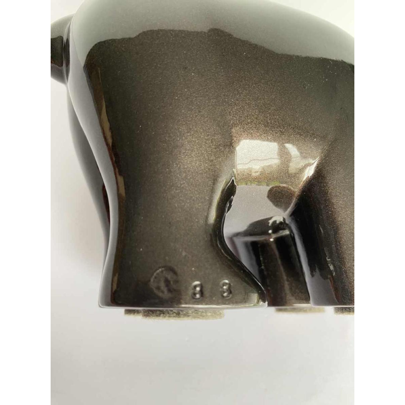 Laszlo Tibay by Caster Bronz kft, bronze sculpture of a baby bear