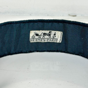 Hermès, fluwelen riem, koetsmotief