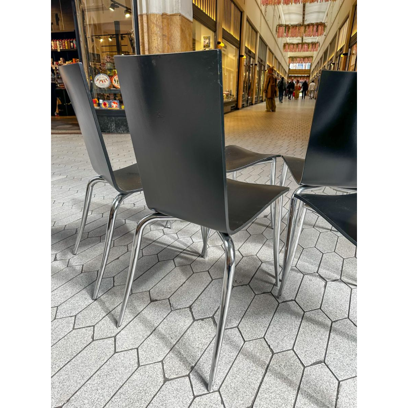 Philippe Starck, set of 5 "Olly Tango" chairs, 1990s