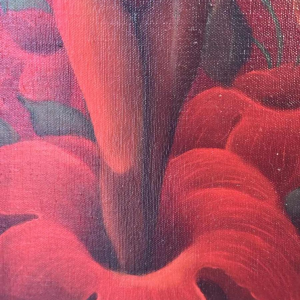 Jules PETIT « Venus » peinture huile sur toile, 1979