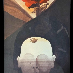 Michel CIPARISSE, peinture aquarelle sur papier, ca 1980