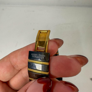 Rado dameshorloge in hightech zwart keramiek en diamanten, 21e eeuw